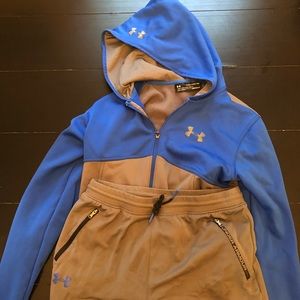 Under Armour Boys Pants & Hoodie XL